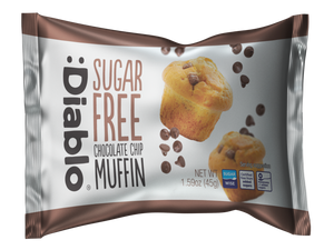 Single Sugar Free Chocolate Chip Muffin