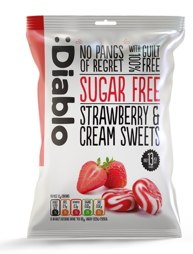 Sugar Free Strawberry and Cream Sweets