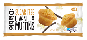 Sugar Free Vanilla Muffins (45g x 6)