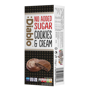 Dark Chocolate Cookies & Cream 128g